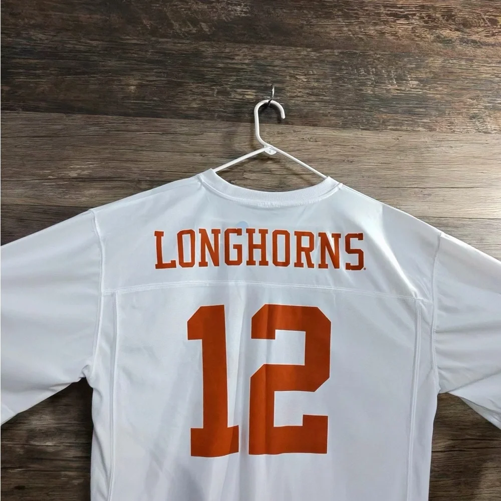 Texas Longhorns White and Orange Men's Jersey - Picture 6 of 8